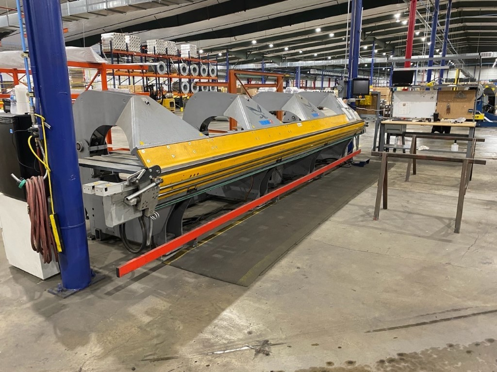 Thalmann ZR 125-6.4M CNC Folding Machine, Machine ID: 8606